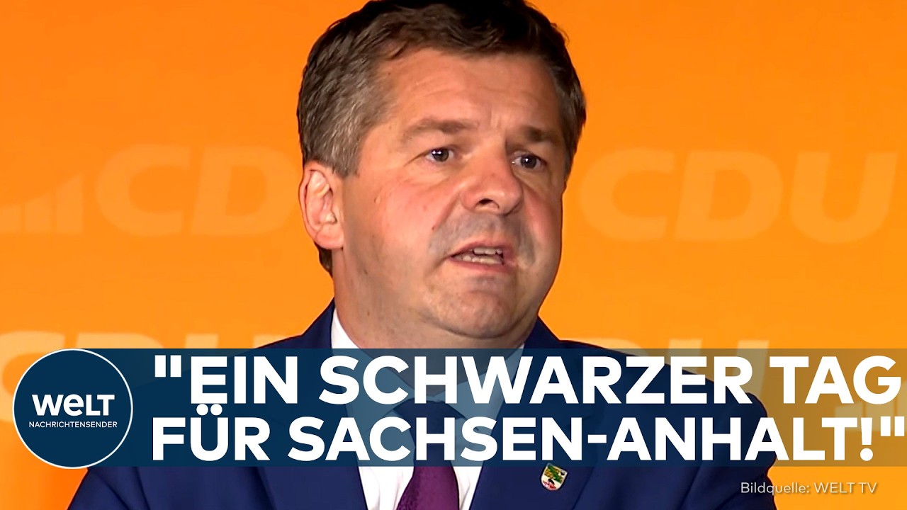 WAHL-DESASTER FÜR DIE CDU: Sven Schulze räumt krachende Niederlage ein! AfD wird stärkste Kraft!