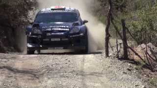 preview picture of video 'WRC Rally Guanajuato Mexico 2014 - Shakedown'
