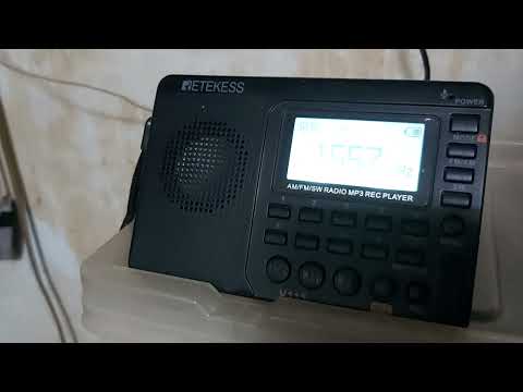 The Radio Taiwan Internation's Mandarin program jammed by China.