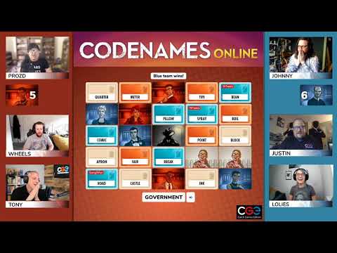 Codenames Online Charity Game - Czech Games | Gen Con Online 2020