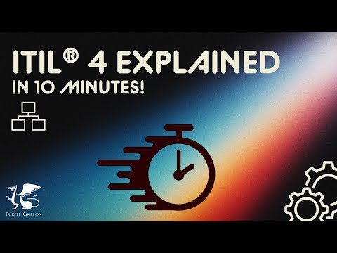ITIL 4 explained in 10 Minutes
