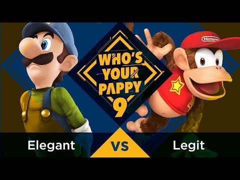 Who's Your Pappy #9 - Winners Final : BSD | Elegant (Luigi) vs. CL | Legit (Diddy Kong)