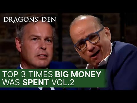 Top 3 Times Entrepreneurs Spent A Huge Amount On Their Business | Vol. 2 |COMPILATION | Dragons' Den
