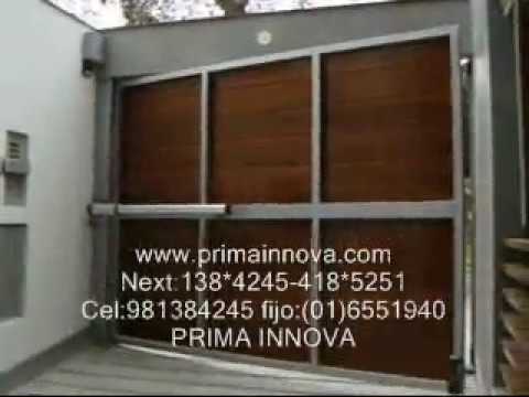 PUERTA DE GARAJE BATIENTE