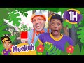 Blippi Meekah S Colors Challenge 1 HOUR OF MEEKAH Educational Videos For Kids