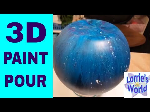 33 Learn to Pour Paint: Stunning 3D Pour | Acrylic Paint Pouring | Fluid Art | OH What a MESS I made