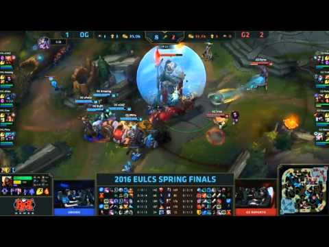Highlights Chung kết EU LCS 2016 OG vs G2 trận 4 Vị vua mới của LCS EU 2016