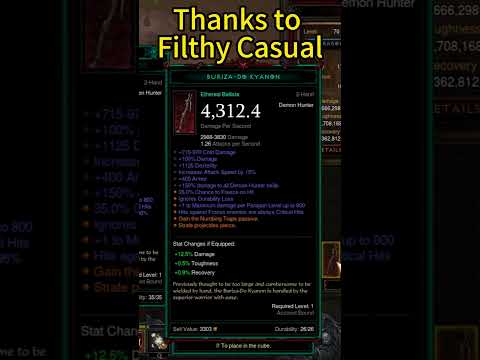 Diablo 3 Absolutely Bonkers. Primal Ethereal ?!!! Season 32 #diablo3