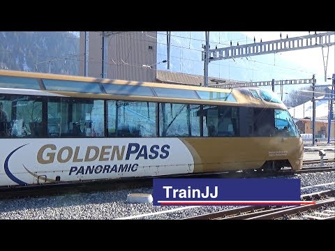 GoldenPass Panoramic Switzerland | Swiss Train Zweisimmen | Montreux Oberland Bernois MOB