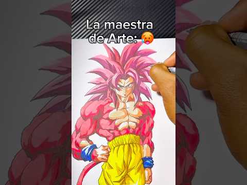 When the teacher asked me to draw Goku 🉐🤣😂 #dibudomi #art ##ssj4