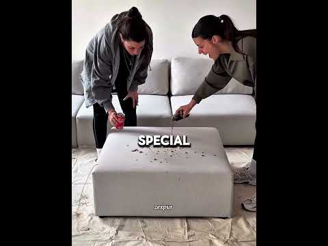 This Sofa Literally Repels Water #shorts #trending