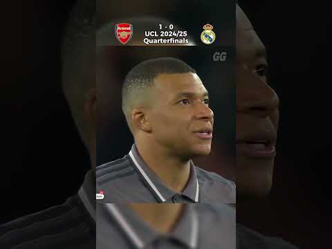 Arsenal vs Real Madrid | 2024/25 Champions League, Quarterfinals