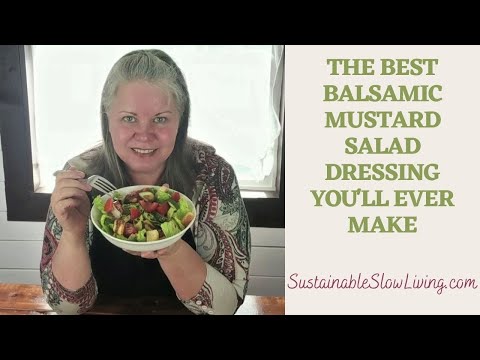 The Best Balsamic Mustard Salad Dressing | Easy & Flavorful Vinaigrette Recipe