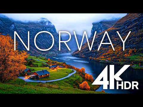 Norway 4K HDR - Scenic Relaxation Film with Calming Music and Beautiful Nature 4K Video Ultra HD
