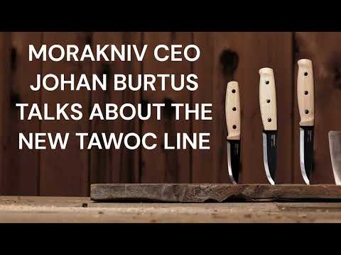 Morakniv at IWA 2023 - CEO Johan Burtus talks about the new TAWOC line