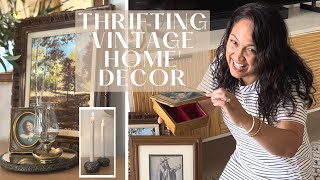Thrift With Me CHARMING Home Decor + Vintage/Antique Haul
