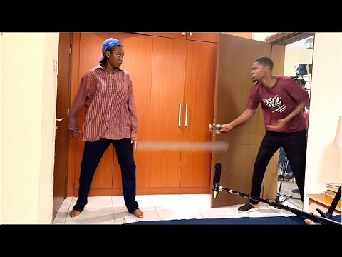 MY CRAZY GIRLFRIEND, Clinton Joshua and Chinenye Nnebe New Movie BTS #clintonjoshua #chinenyennebe