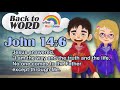 John 14:6 ★ Bible Verse | Encouragement Hope Bible Verses