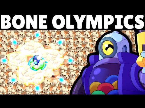 EVERY Brawler vs 3,000 Bones!! | Area Olympics!