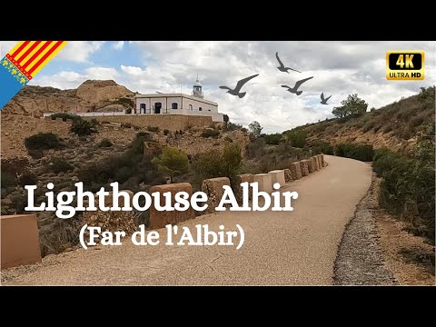 Walk To Lighthouse Albir (Serra Gelada Nature Park), Spain. In Late October 2024