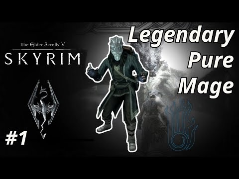 Legendary Pure Mage | Part 1 | Skyrim AE Vanilla Legendary Survival