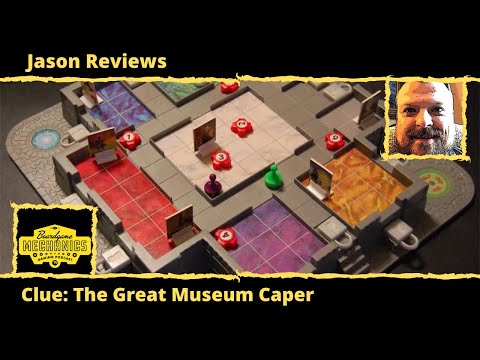 Jason’s Board Game Diagnostics of Clue: The Great Museum Caper