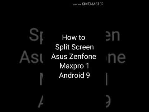 How to Split Screen - Asus Zenfone Maxpro 1 ~ Android 9 - Asus_X00TDB/ ZB602KL| ⚜️ MOBILE ZONE ⚜️