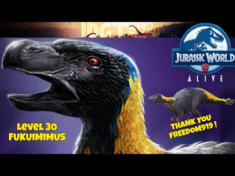 LEVEL 30 FUKUIMIMUS!  ALL NEW JURASSIC WORLD ALIVE 2.14!!