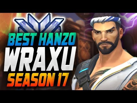 WRAXU DOMINATING AS HANZO! [ OVERWATCH SEASON 17 TOP 500 ]