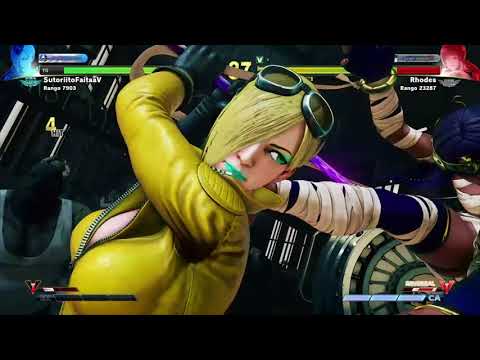 Street Fighter® V: Arcade Edition - SutoriitoFaitaaV (Falke) vs Rhodes (Menat)