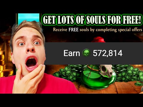 MK Mobile. How to Get THOUSANDS of Souls FAST and EASY! I Got a LOT of Souls...