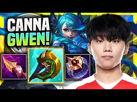 CANNA PLAYS NEW CHAMPION GWEN TOP! - T1 Canna Plays Gwen Top vs Sylas! | Season 11