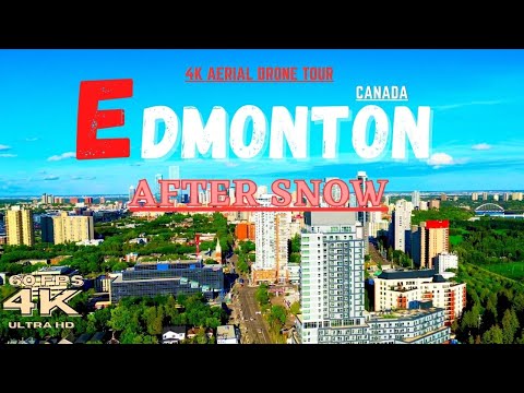 Edmonton Aerial Drone Tour