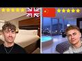 UK Vs CHINA 5 Star Hotels Shocking