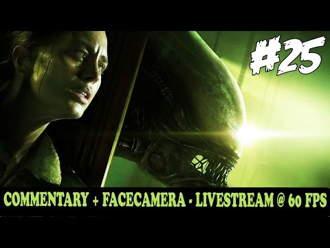 Alien Isolation Walkthrough Gameplay Part 25 "Searching for Spaceflight Terminal" FaceCam