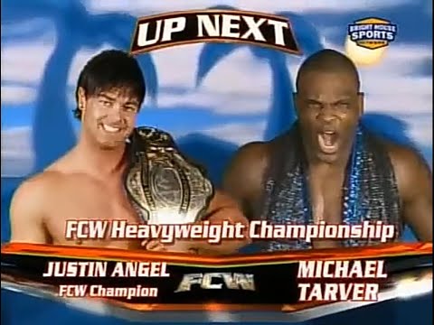 FCW Florida Heavyweight Title: Justin Angel (PJ Black) (c) vs  Michael Tarver