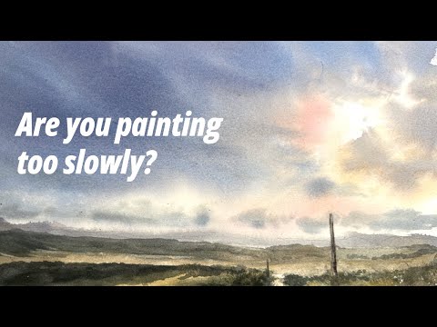 Master the Art of Quick Skies in Watercolor