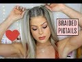 HAIR TUTORIAL | Braided Pigtails | Valerie pac