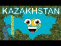 Klt KAZAKHSTAN GEOGRAPHY Updated To 2022 17 Oblasts And 4 Cities