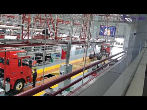 Building of TRUCKs -Truck Assembly Line Plant  Chinese Truck Factory  Production Line
