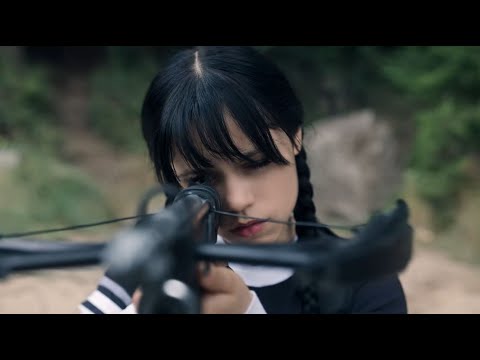 Wednesday & Enid Camp Fight Scene | Wednesday Season 2