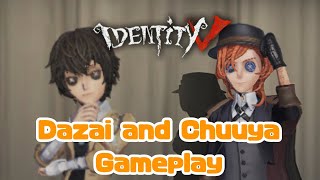 Identity V - Chuuya Nakahara crossover package gameplay (+Dazai)