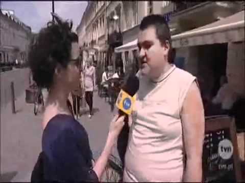 Wspaniała wypowiedź przechodnia