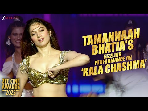 Tamannaah Bhatia's Sizzling Performance at Zee Cine Awards 2025 on Kala Chashma |Amar, Badshah, Neha