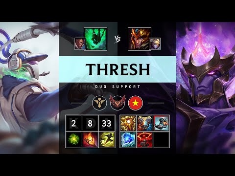 Thresh Support vs Jarvan IV - VN Grandmaster Patch 25.13