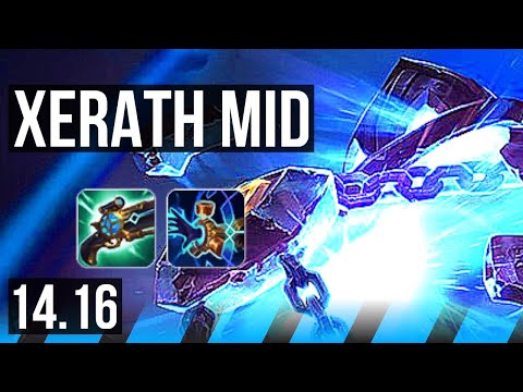 XERATH vs AZIR (MID) | 7/0/4, Godlike | EUW Master | 14.16
