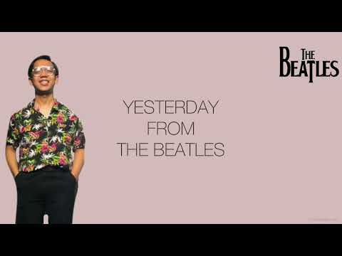 IKROM MAULANA - YESTERDAY (cover the beatles) lirik dan terjemahan