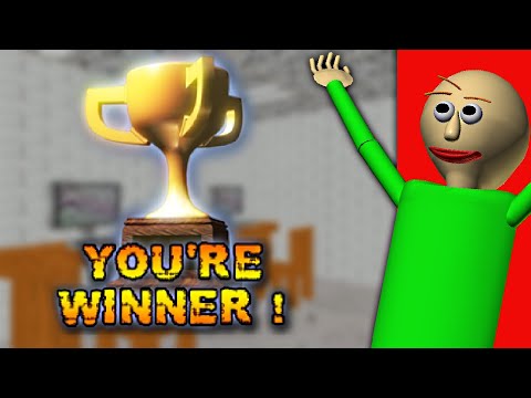 I Won Baldi's Basics in Super Lots of Content