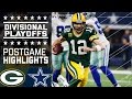 Packers vs. Cowboys | NFL Divisional Game Highlights