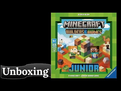 Minecraft: Builders & Biomes – Junior: Unboxing